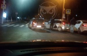 В центре Пензы в аварию попали два «Яндекс такси»