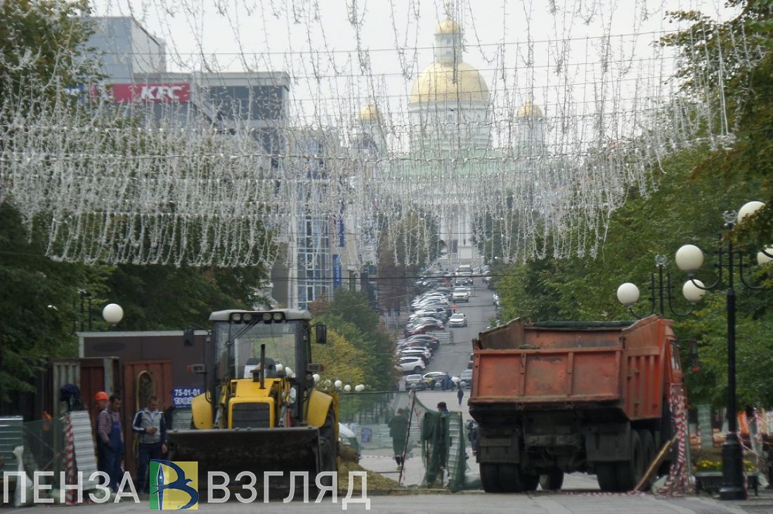 Названа причина задержки ремонта теплосетей на Московской в Пензе