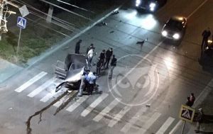 Ночью в Пензе случилась жесткая авария с участием такси