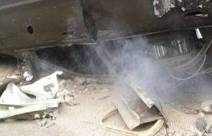 В Пензенском районе двое получили травмы в перевернувшемся автомобиле