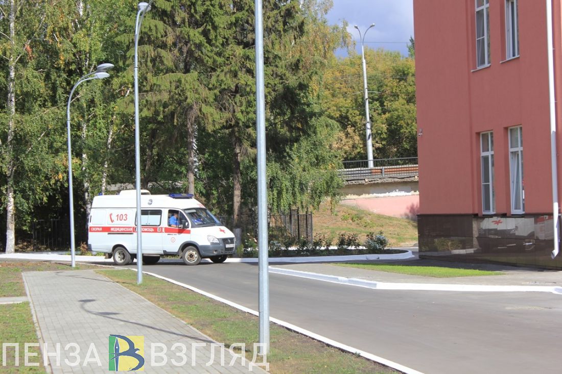 В Пензе при пожаре мужчина отравился угарным газом