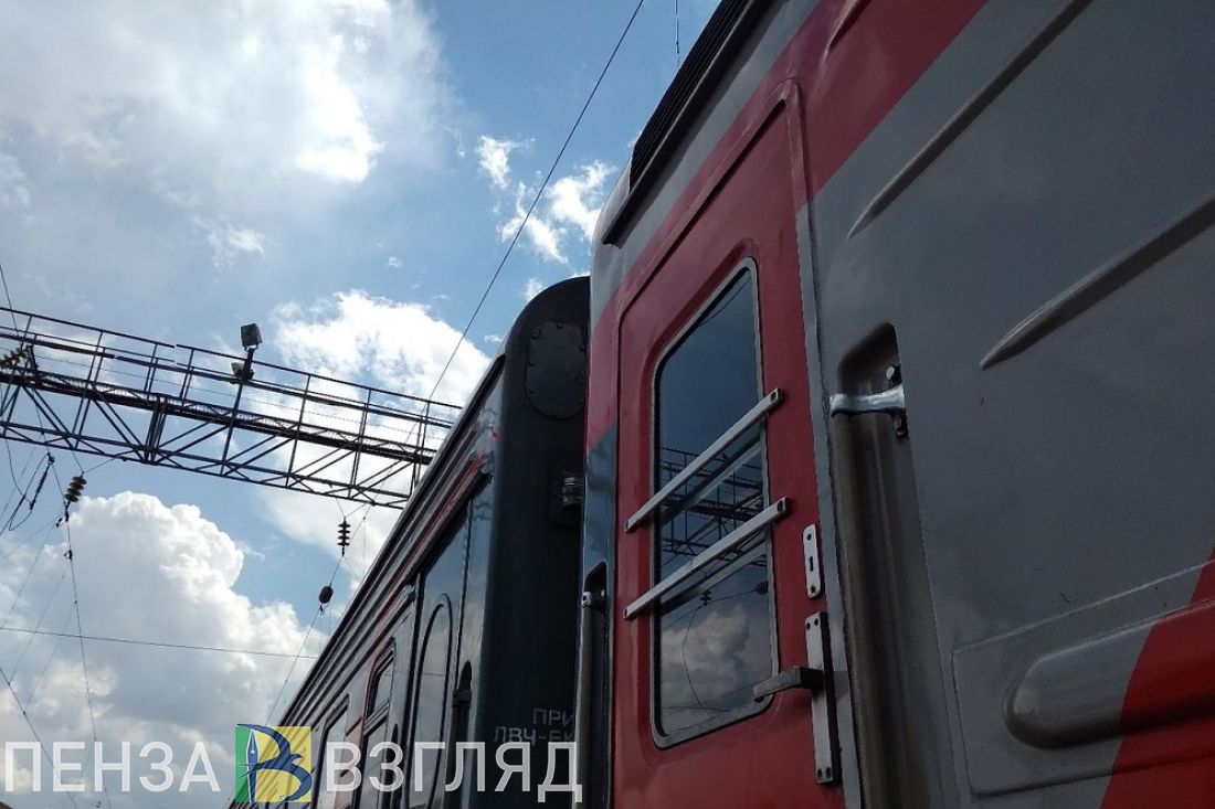 В Пензе в поезде нашли мужчину, находящегося в федеральном розыске