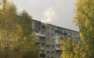 При пожаре в Чемодановке были эвакуированы 19 жильцов пятиэтажки