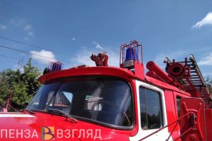 В Пензе при пожаре на улице Ладожской погиб мужчина
