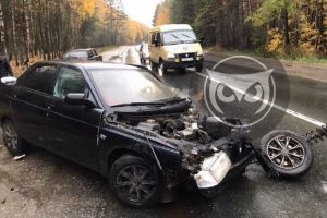 Вырвало колесо. Появились фото с места жесткого ДТП на въезде в Пензу