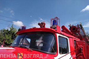 В Лунинском районе из-за пожара эвакуировали человека