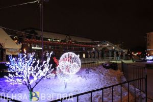 В Пензе начали готовиться к Новому году