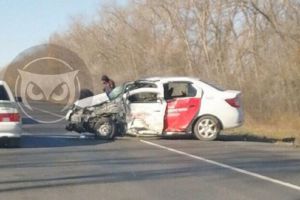 В Пензенской области в результате жесткого ДТП изуродовало иномарки