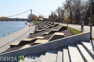 В центре Пензы на Суре установят плавучую сцену