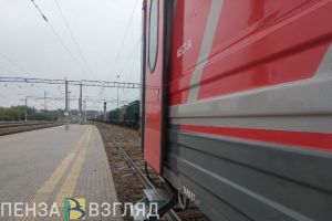 Пассажирский поезд из Пензы насмерть сбил 56-летнего мужчину