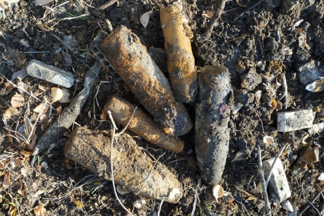 Житель Пензенской области нашел 12 артиллерийских снарядов