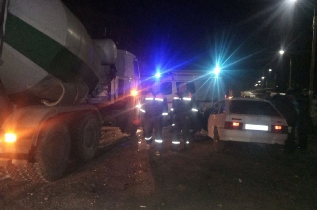 В УГИБДД сообщили подробности ДТП с бетономешалкой под Пензой