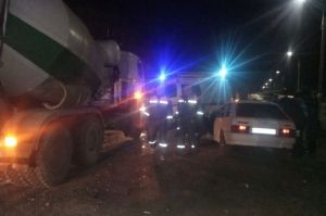 В УГИБДД сообщили подробности ДТП с бетономешалкой под Пензой