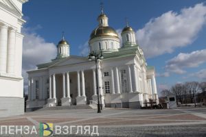 Пензенский Кафедральный собор и Соборная площадь. Фотогалерея