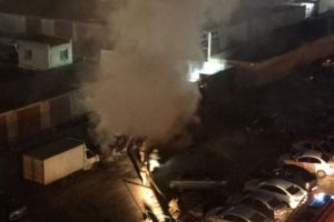 В пензенском районе ГПЗ ночью сгорела «Газель». Видео