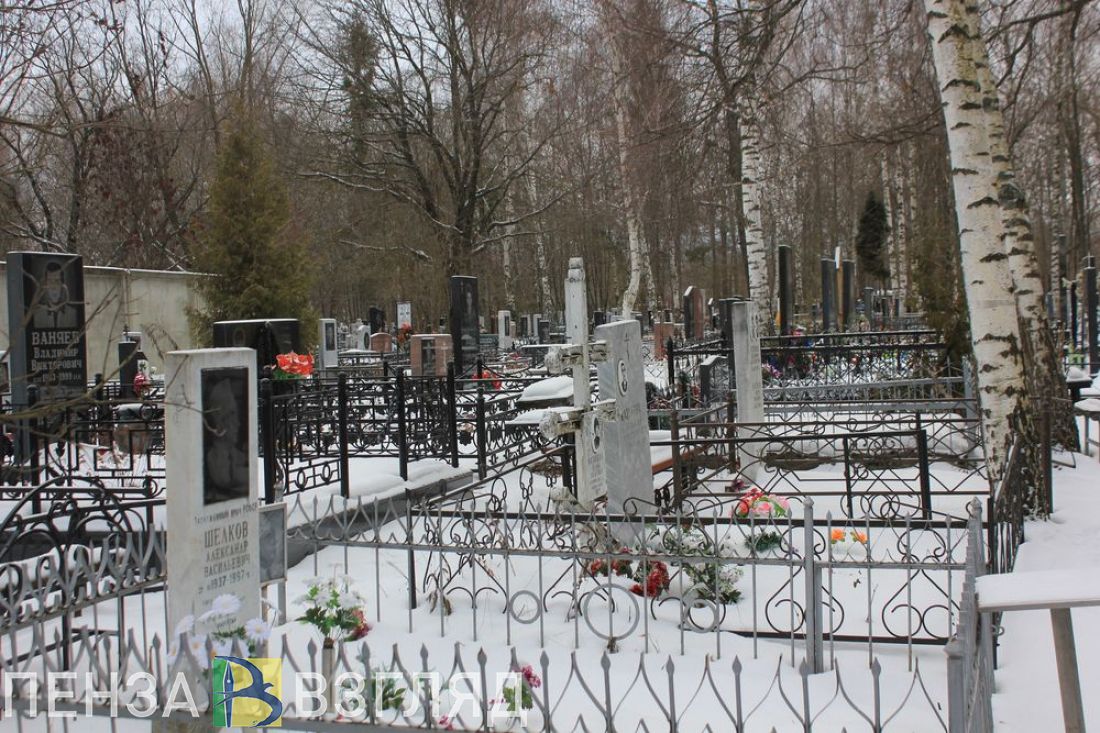 В Пензе с кладбища украли машинку