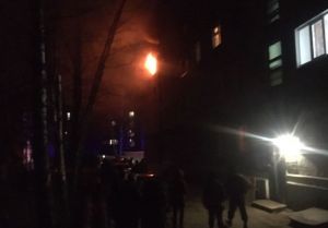 При пожаре на Медицинской улице в Пензе пострадали двое