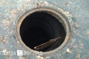 В Пензе задержаны похитители крышек канализационных люков