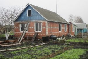 В Пензенской области при пожаре в кирпичном доме пострадал мужчина