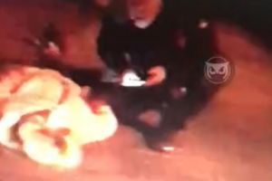 Пензенец снял на видео женщину, лежащую на дороге после ДТП