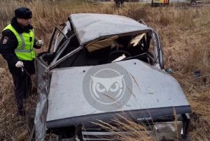 В Пензенской области легковушка улетела в кювет. Есть погибший