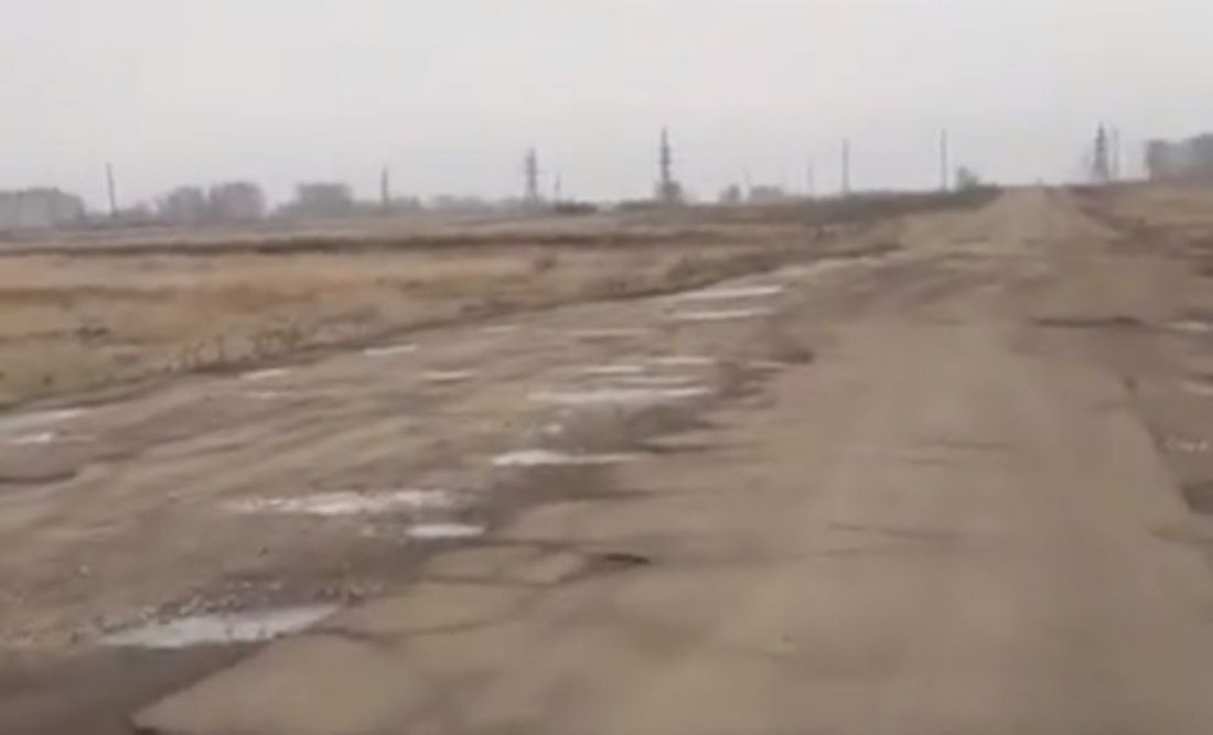Жителей Пензенской области удивила ужасная дорога. Видео