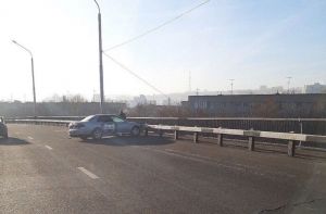 На Гагаринском путепроводе в Пензе произошла авария