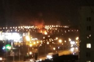 Появились подробности крупного пожара на Серпуховской в Пензе