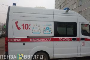 В Пензе в ДТП пострадал ребенок. Видео