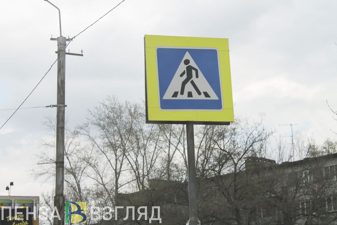 В Пензе молодой водитель наехал на мужчину
