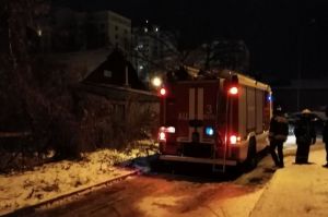 На улице Богданова в Пензе ночью горел жилой дом