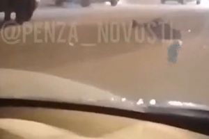 Появилось видео с места смертельной аварии на Севере в Пензе