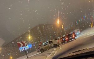 «Зимний дрифт». На проспекте Строителей в Пензе случилась тройная авария