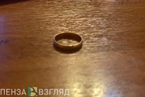 Из квартиры пензенца украли дорогое золотое кольцо