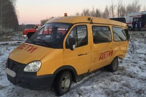 Появилось фото с места столкновения двух «ГАЗелей» под Пензой