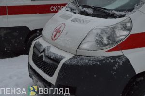В Пензенской области столкнулись «ВАЗ» и «УАЗ». Пострадали трое