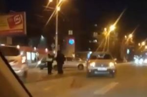 На видео попало ДТП на улице Коммунистической в Пензе