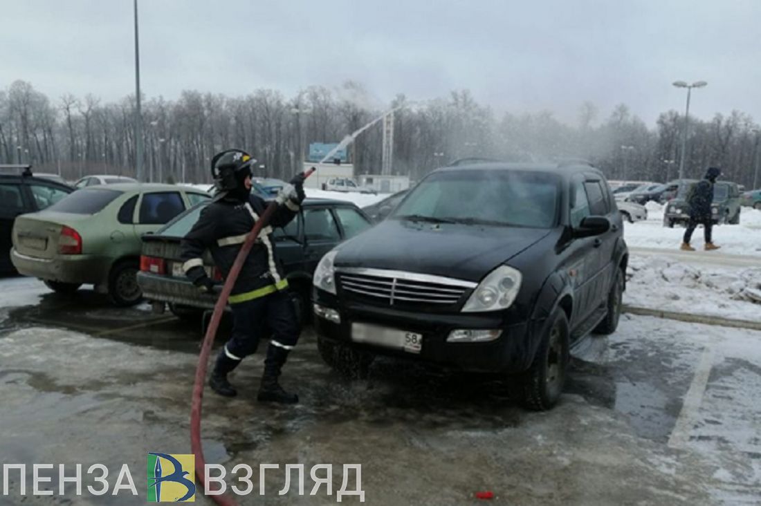 Во время представления цирка Запашного в Пензе возле «Дизель-Арены» произошел пожар