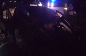 В Кузнецке в ДТП с грузовиком расплющило легковушку: погиб мужчина