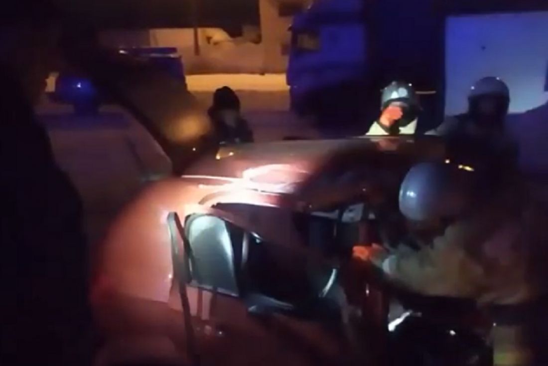 Появилось видео с места аварии с фурой под Кузнецком