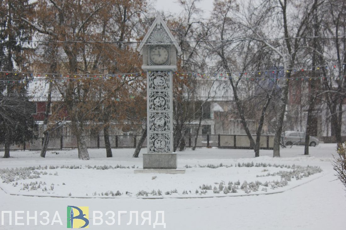В Пензенской области обещают снег, туман и нулевую температуру