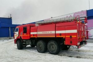 Появились подробности и фото с места пожара в Заводском районе Пензы
