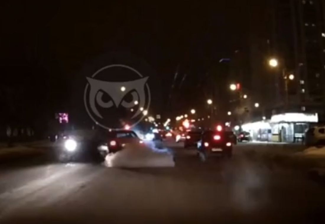 Момент аварии в пензенском районе Арбеково попал на видео