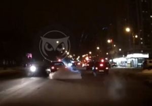 Момент аварии в пензенском районе Арбеково попал на видео