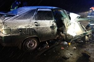 Появилось фото с места смертельной аварии у Васильевки в Пензенской области