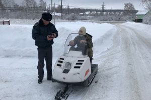 В Пензенской области в рамках операции «Снегоход» поймали 18 нарушителей