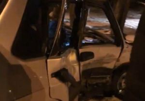 Опубликовано видео с места аварии около «Глобуса» в Пензе