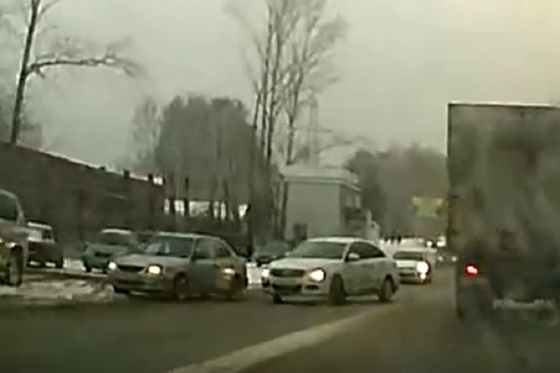 Момент утреннего ДТП на Севере в Пензе попал на видео