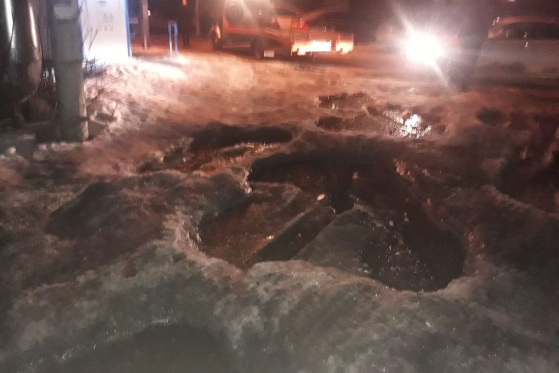 В пензенском Арбеково обнаружен опасный для автомобилей двор