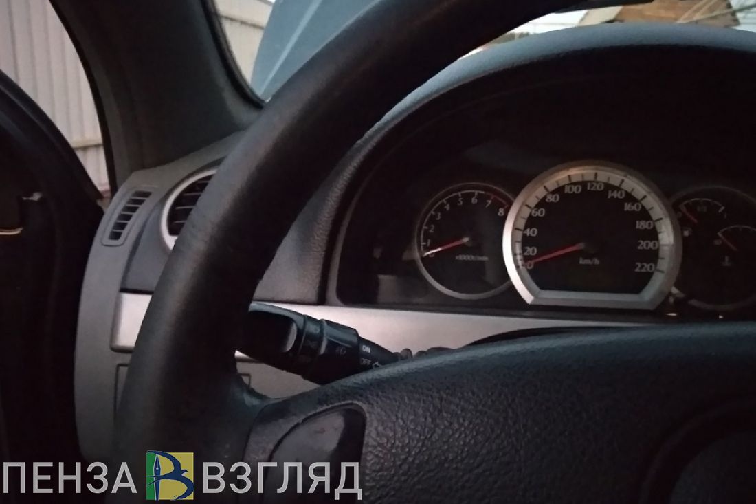 Ночью пензенец попался пьяным за рулем